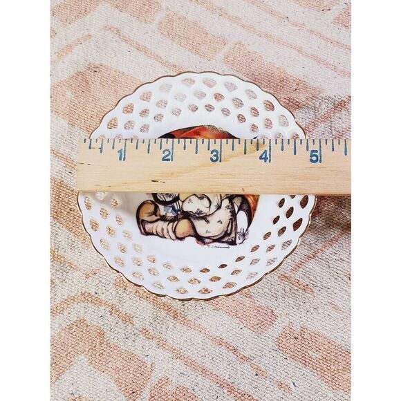 MJ Hummel Porcelain “Umbrella Girl” Trinket Dish - Picture 3 of 3